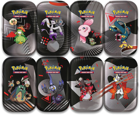 Black & White Mini Tins